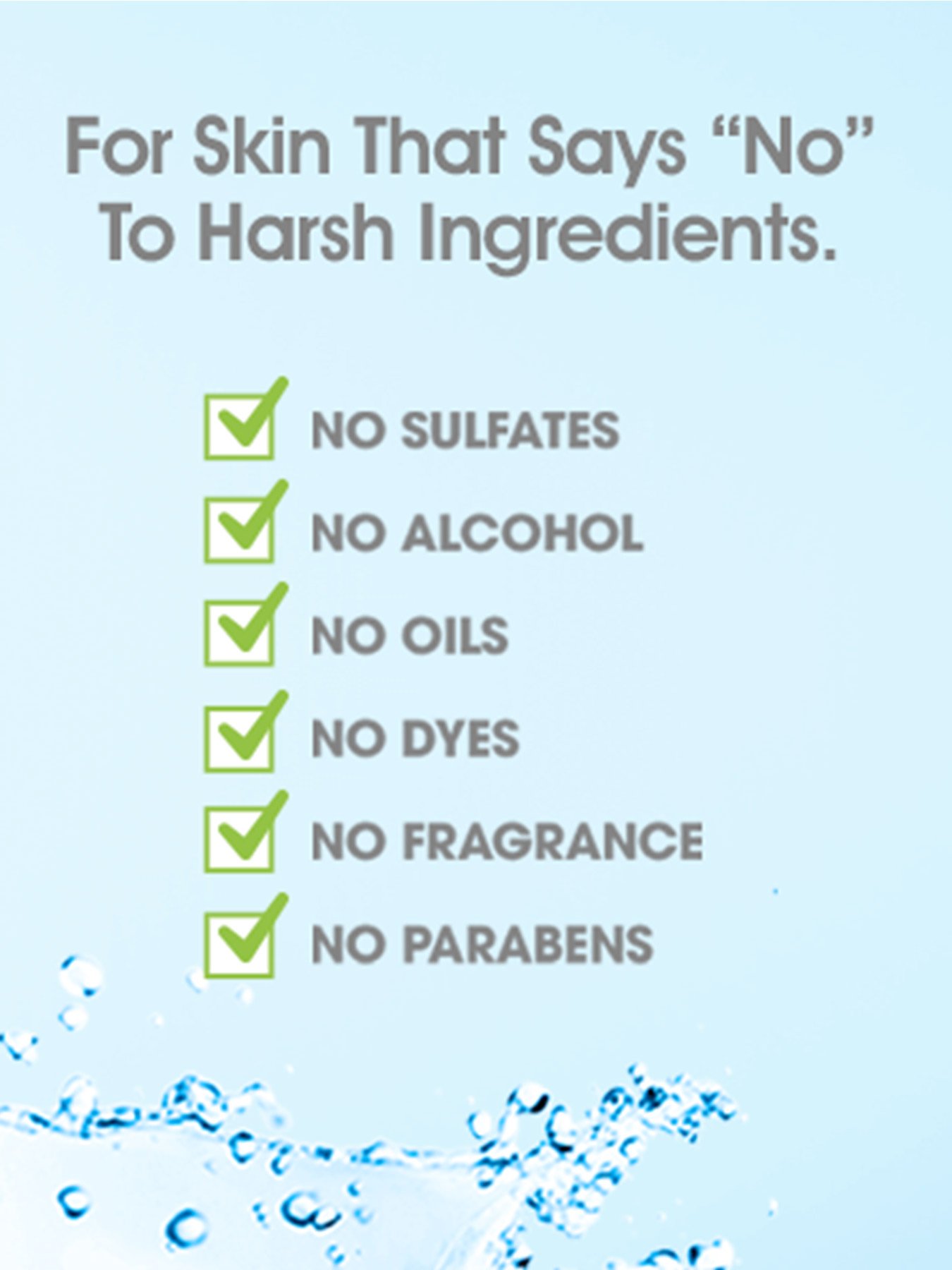 Garnier SkinActive The Gentle Sulfate-Free Cleanser - Skin Care Product for for All Skin Types, Even Sensitive